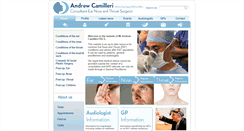 Desktop Screenshot of andrewcamilleri.co.uk