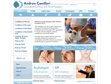 Tablet Screenshot of andrewcamilleri.co.uk